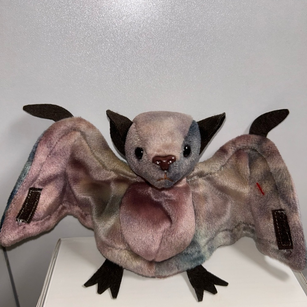Beanie Baby tie dye Batty